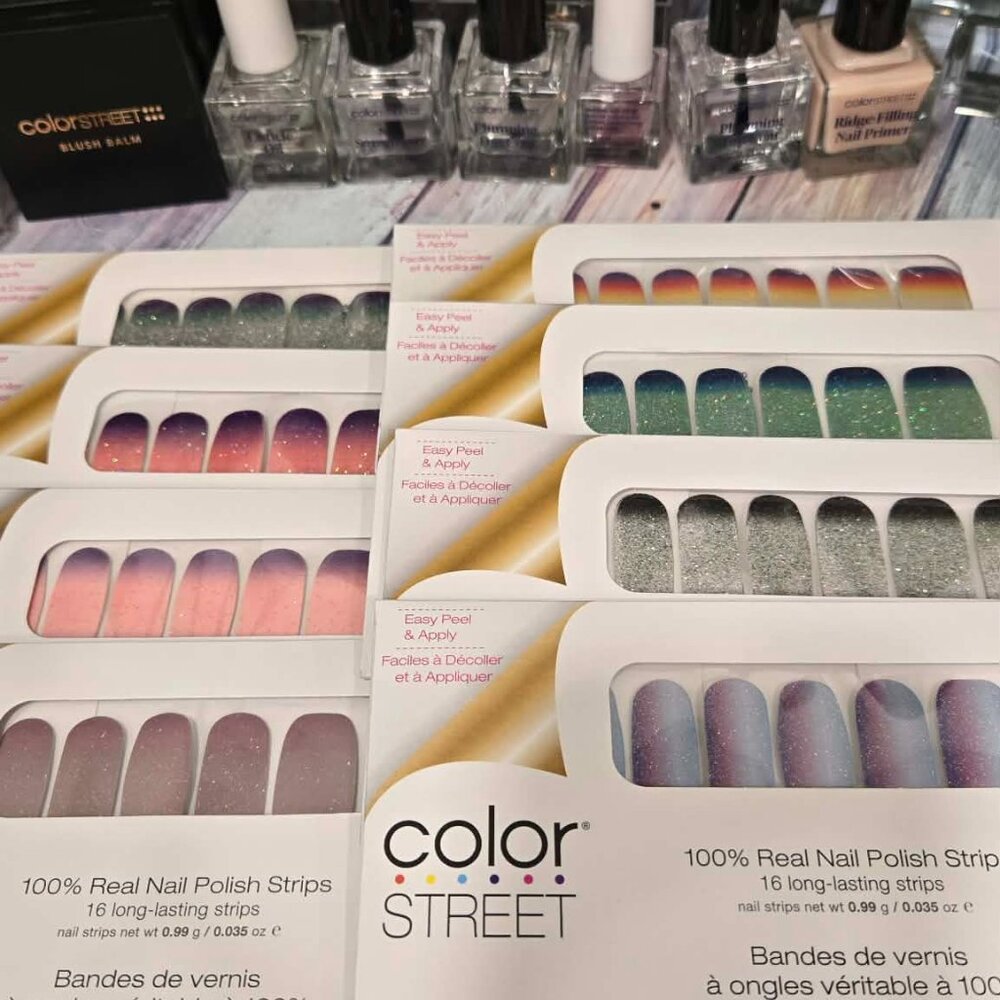 Color Street Ombre Press On Nail designs